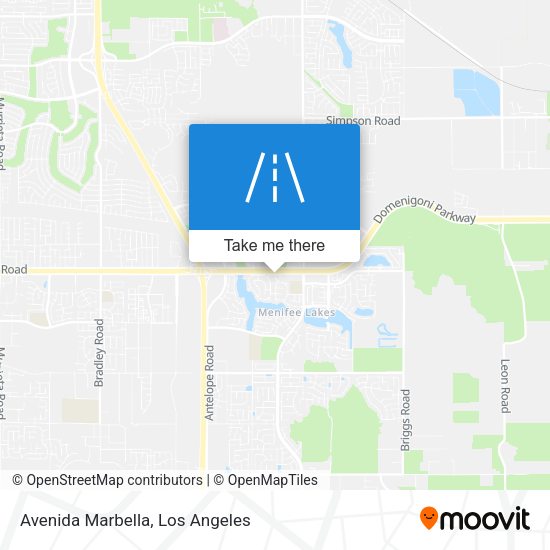Mapa de Avenida Marbella