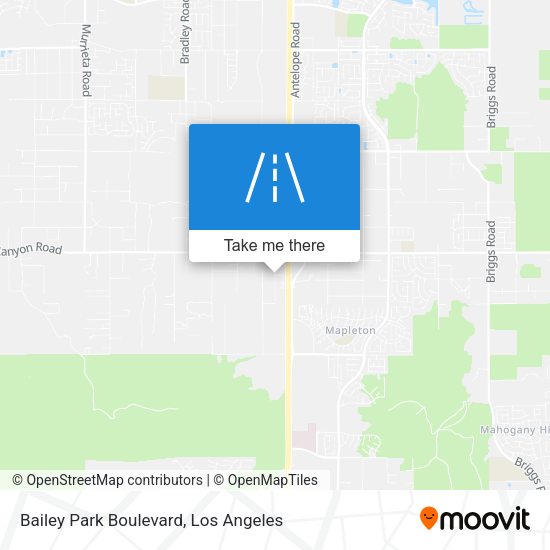 Bailey Park Boulevard map
