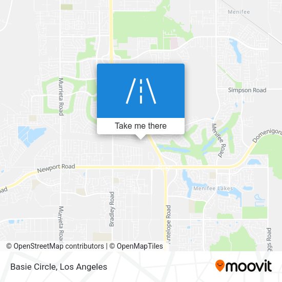 Mapa de Basie Circle