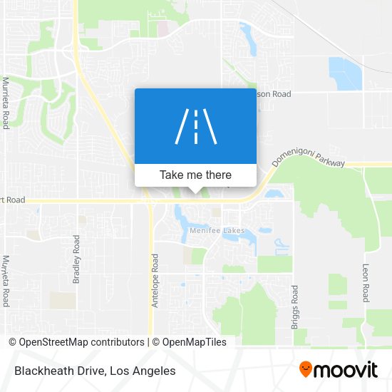 Blackheath Drive map