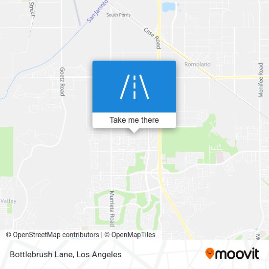 Bottlebrush Lane map
