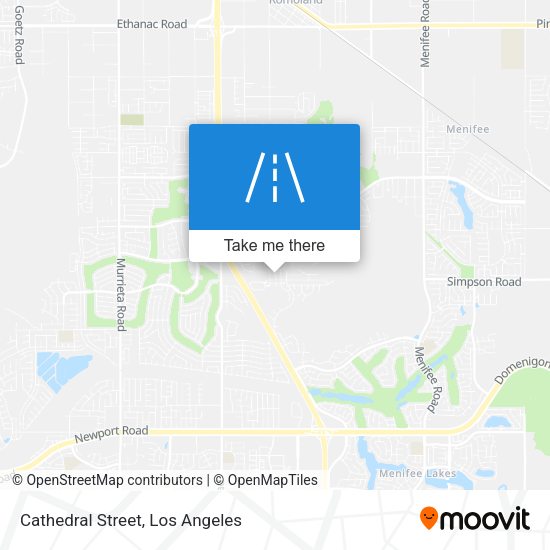 Mapa de Cathedral Street