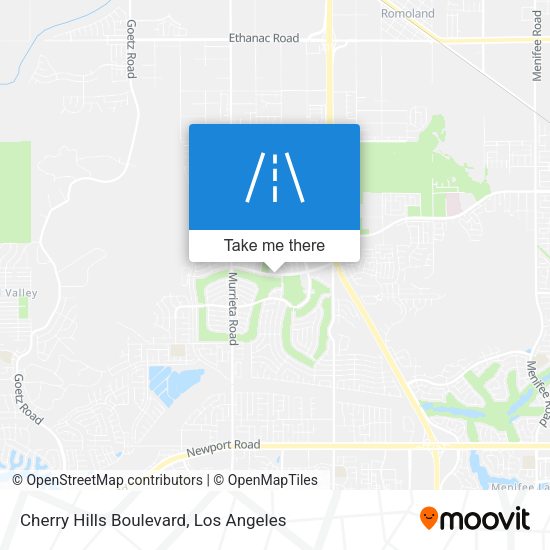 Mapa de Cherry Hills Boulevard