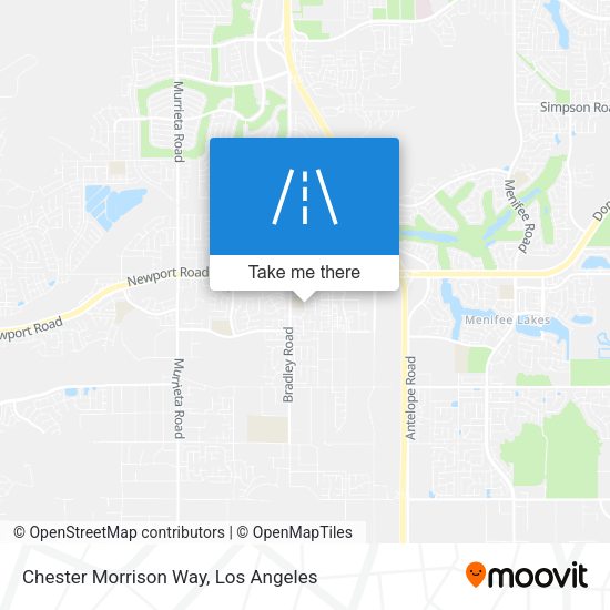 Chester Morrison Way map