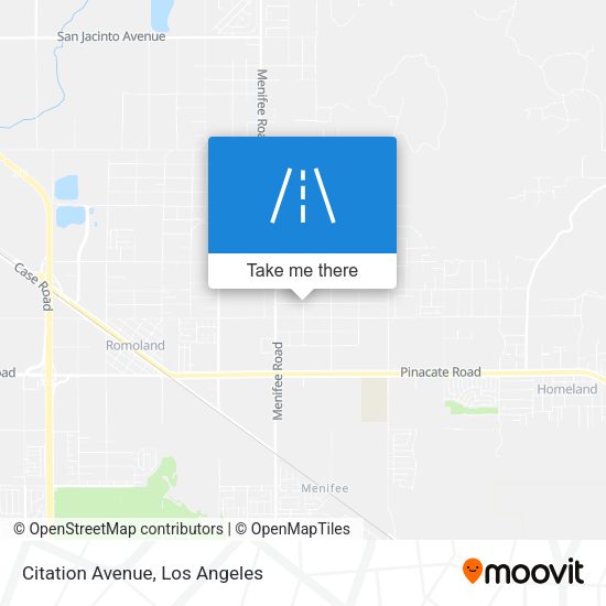 Mapa de Citation Avenue