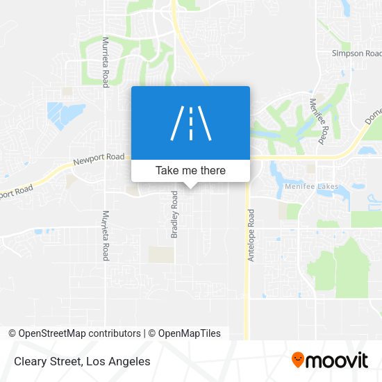 Mapa de Cleary Street