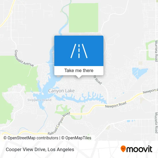 Cooper View Drive map