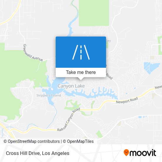 Mapa de Cross Hill Drive
