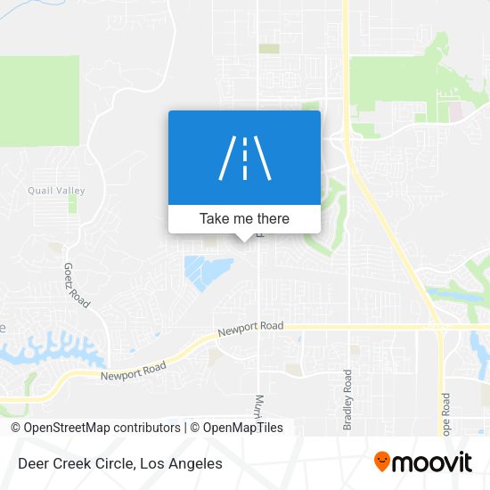 Mapa de Deer Creek Circle