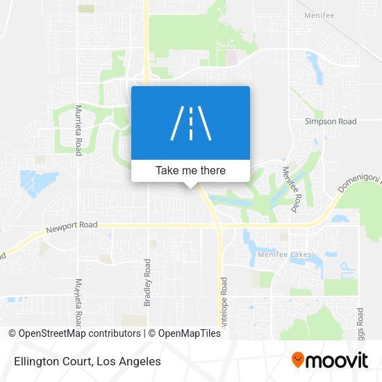 Mapa de Ellington Court