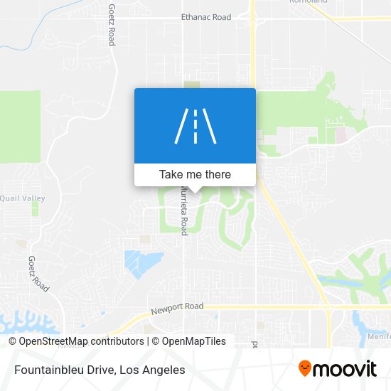 Mapa de Fountainbleu Drive