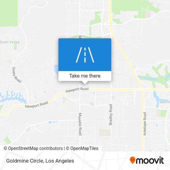 Mapa de Goldmine Circle
