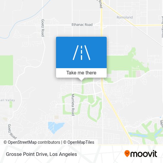 Mapa de Grosse Point Drive