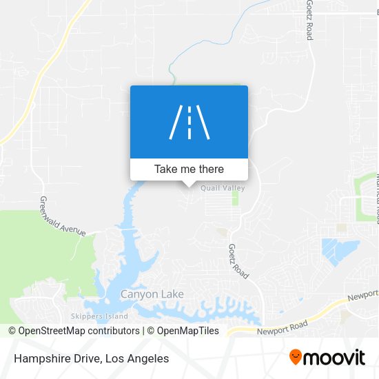 Mapa de Hampshire Drive