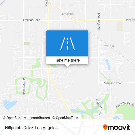Mapa de Hillpointe Drive