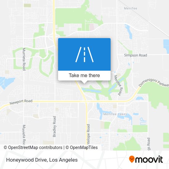 Mapa de Honeywood Drive