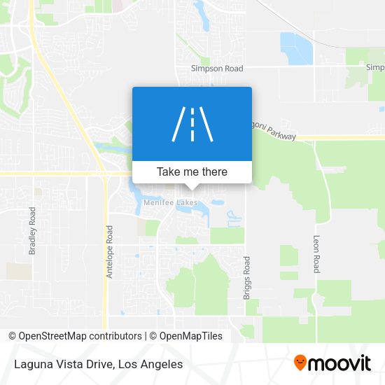 Mapa de Laguna Vista Drive
