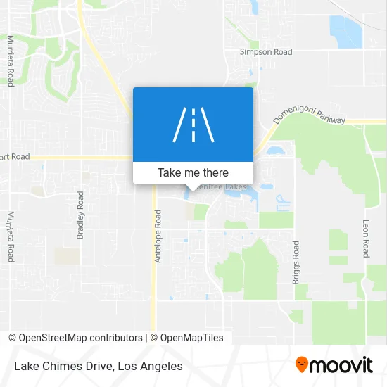 Lake Chimes Drive map