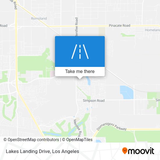 Mapa de Lakes Landing Drive