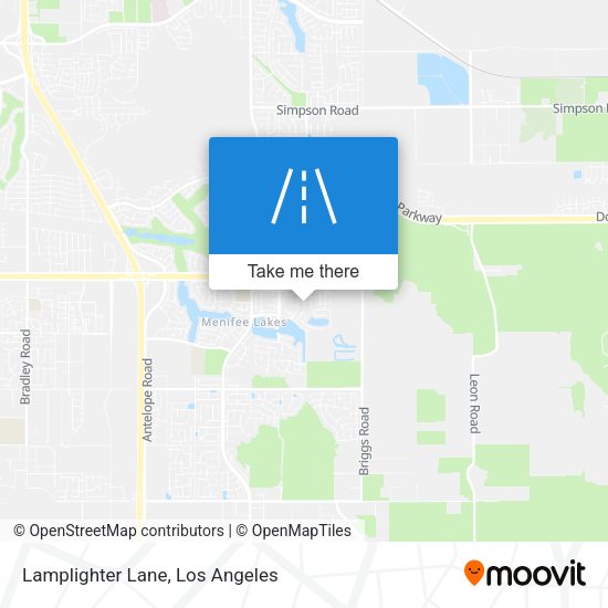 Mapa de Lamplighter Lane