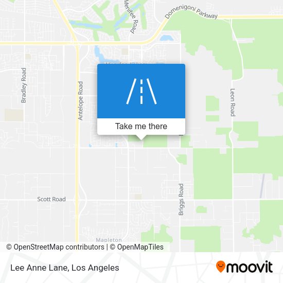 Lee Anne Lane map