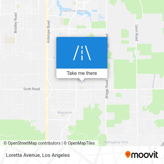 Mapa de Loretta Avenue