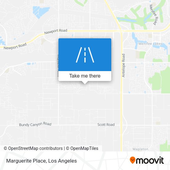 Marguerite Place map