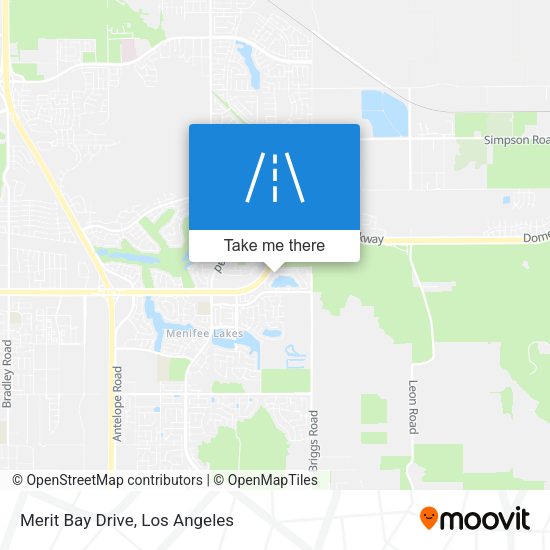 Mapa de Merit Bay Drive