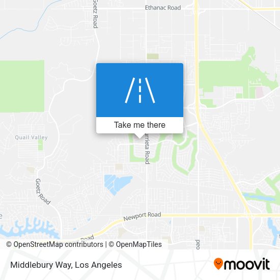 Mapa de Middlebury Way