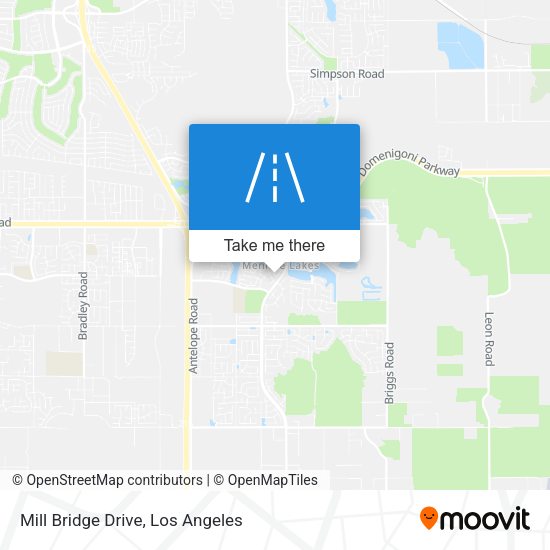 Mill Bridge Drive map