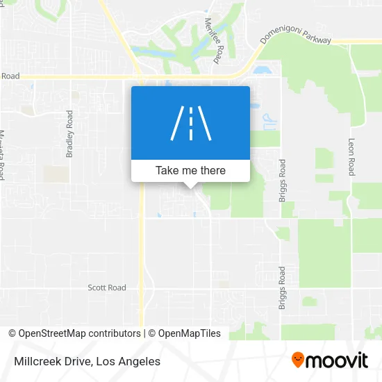 Millcreek Drive map