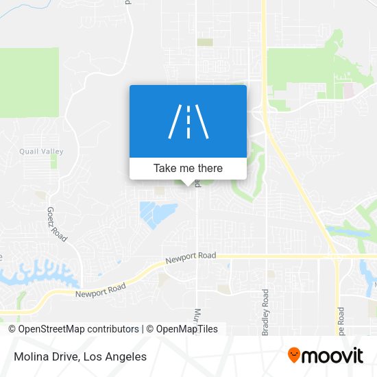 Molina Drive map