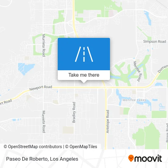 Paseo De Roberto map