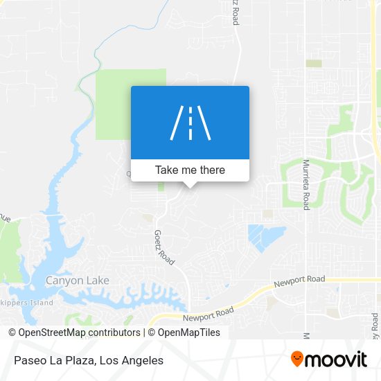 Mapa de Paseo La Plaza