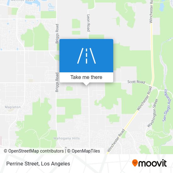 Mapa de Perrine Street
