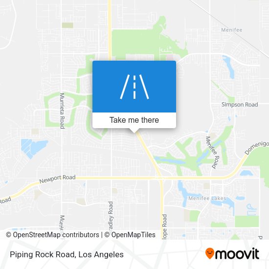 Mapa de Piping Rock Road