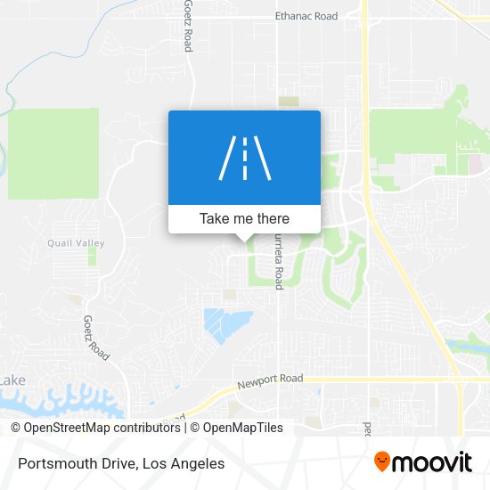 Mapa de Portsmouth Drive