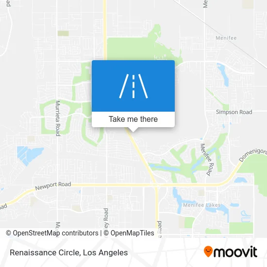 Renaissance Circle map