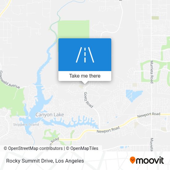 Rocky Summit Drive map