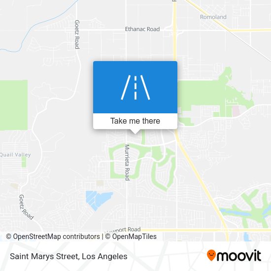 Mapa de Saint Marys Street