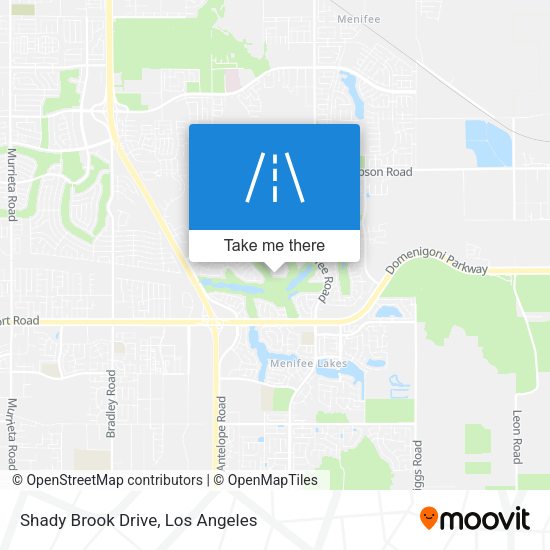 Shady Brook Drive map