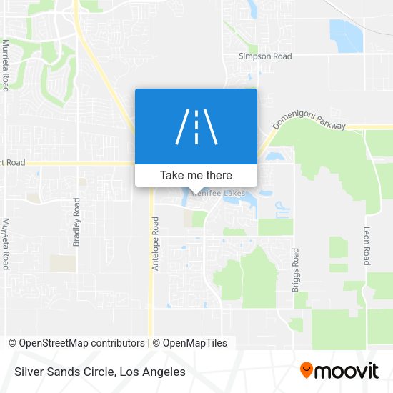 Silver Sands Circle map
