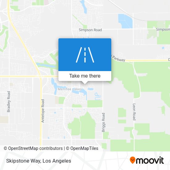 Mapa de Skipstone Way