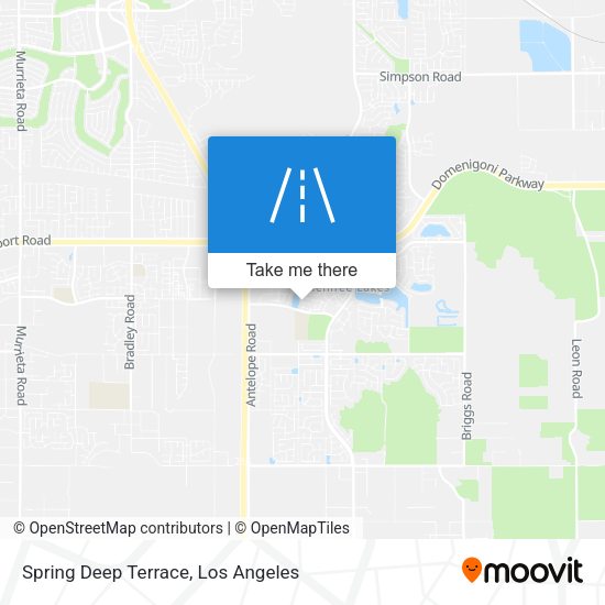 Spring Deep Terrace map