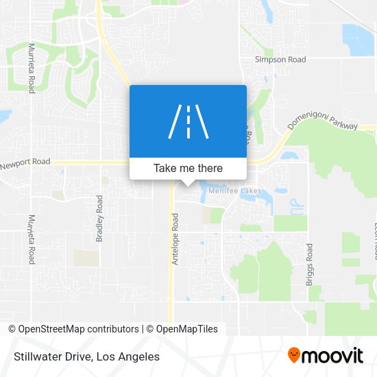Stillwater Drive map