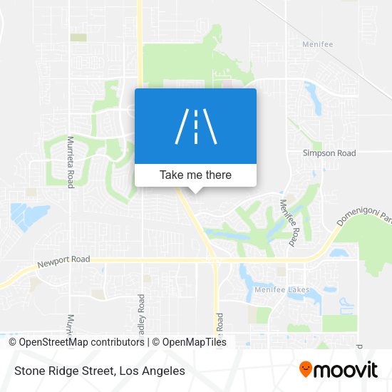 Stone Ridge Street map