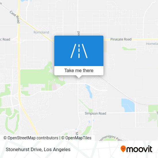 Stonehurst Drive map