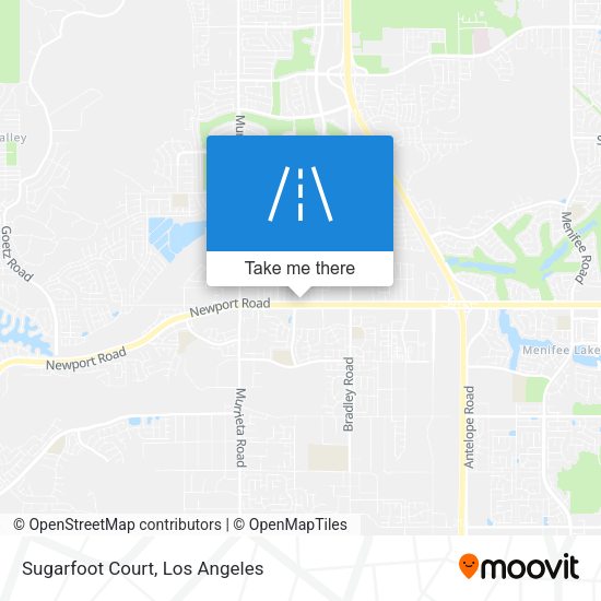 Sugarfoot Court map