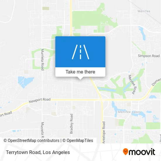 Terrytown Road map