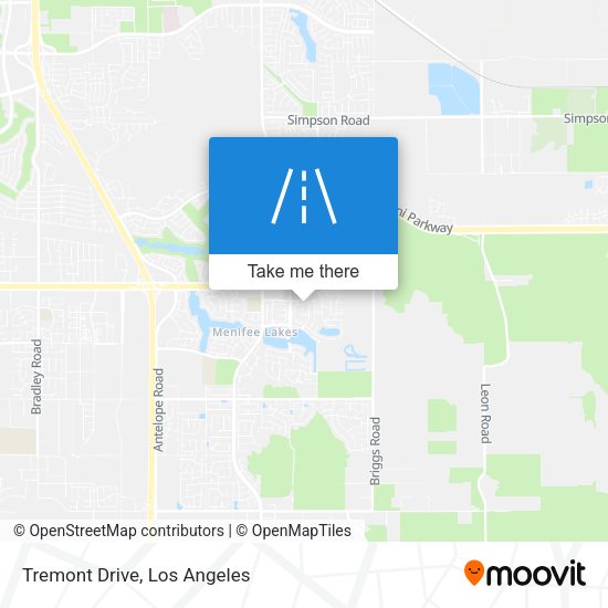Mapa de Tremont Drive